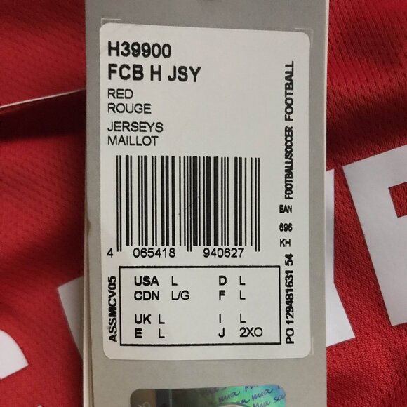 Large red kimmich soccer jersey - Picture 3 of 3